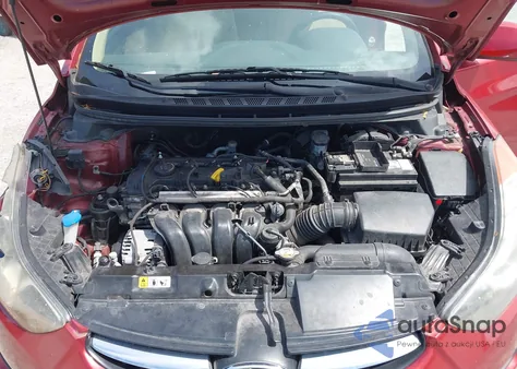 2013 Hyundai Elantra Gls z USA, uszkodzony, nr VIN 5NPDH4AE4DH399287